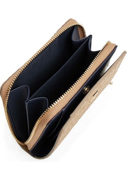 Th Icon Orta Boy Fermuarlı Monogram Kapaklı Kadın Beyaz Cüzdan AW0AW17743RBC modelleri