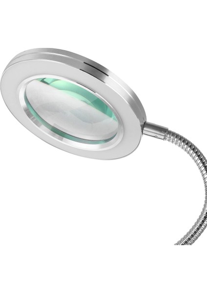 8x Büyütmeli Mandallı, USB Girişli Masa Lambalı, Okuma ve Güzellik Salon Için Büyüteç 2088A modelleri