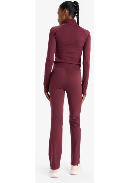 Fit Flare Fit Toparlayıcı Yüksek Bel İspanyol Paça Soft Touch Sporcu Pantolon B3988AX25AU