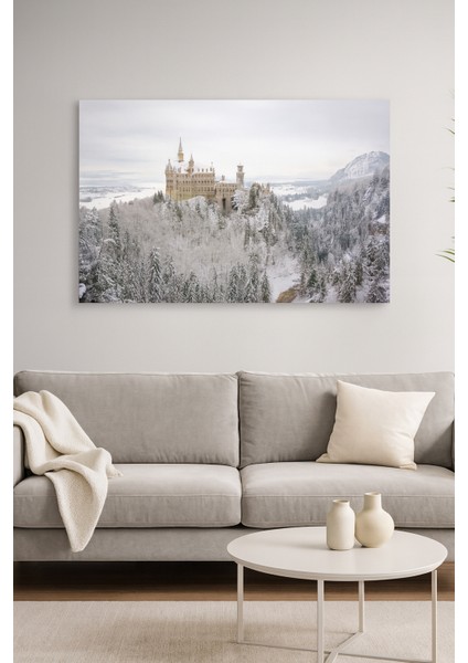 Bohem Manzara Baskılı 70X50 Boy Süs Kanvas Dekor Tablo