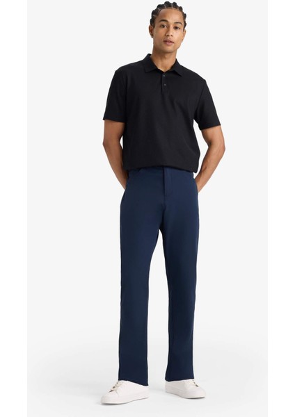 Fit Slim Fit Dar Kesim Standart Paça Dokuma Sporcu Pantolon E3333AX25AU