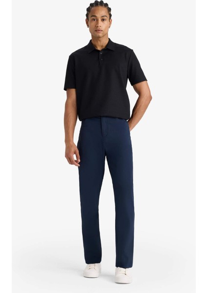 Fit Slim Fit Dar Kesim Standart Paça Dokuma Sporcu Pantolon E3333AX25AU