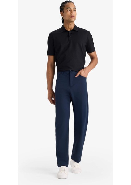 Fit Slim Fit Dar Kesim Standart Paça Dokuma Sporcu Pantolon E3333AX25AU