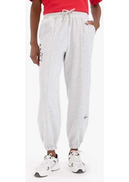 Fit NBA Chicago Bulls Jogger Çift Cepli Jogger Paça Standart Boy Eşofman Altı B9998AX25SM