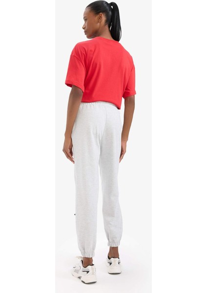 Fit NBA Chicago Bulls Jogger Çift Cepli Jogger Paça Standart Boy Eşofman Altı B9998AX25SM