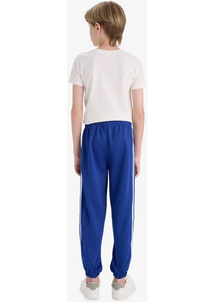 Erkek Çocuk Beli Lastikli Baskılı Jogger Eşofman Altı F1978A825AU