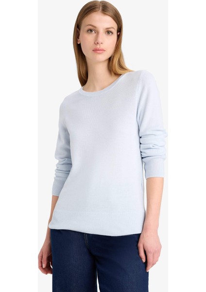 Regular Fit Bisiklet Yaka Triko Kazak F7091AZ25WN