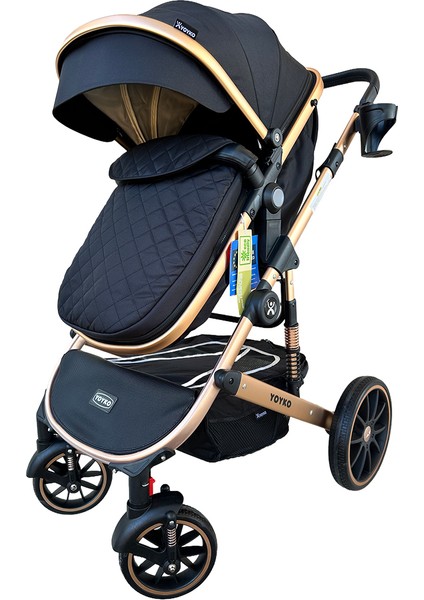 Ultimate Travel Sistem Bebek Arabası 3 In 1 Siyah Rose fiyatları