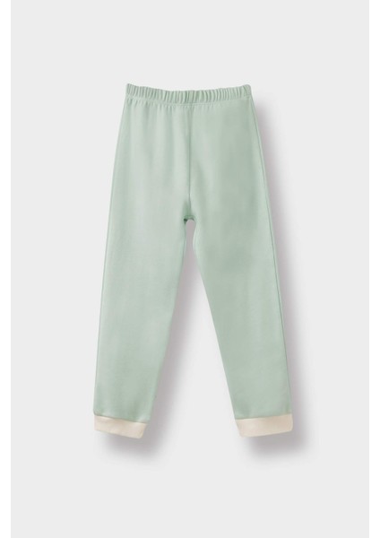 Kız Bebek 4'lü Pijama Takımı Baskılı Uzun Kollu Üst Uzun Alt F0633A525AU