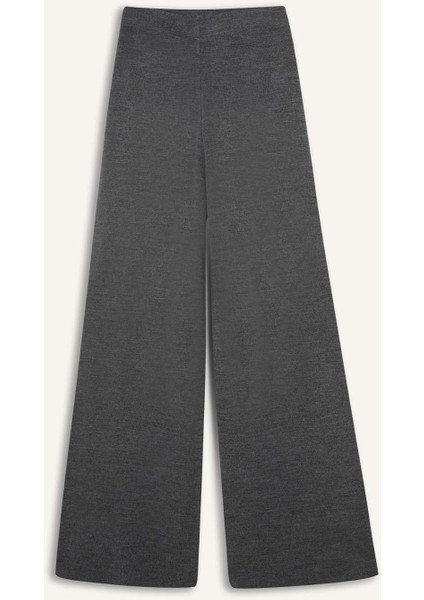 Wide Leg Geniş Bol Paça Triko Pantolon F2918AX25AU