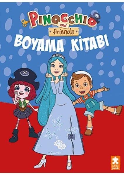Pinocchio And Friends - Boyama Kitabı 2
