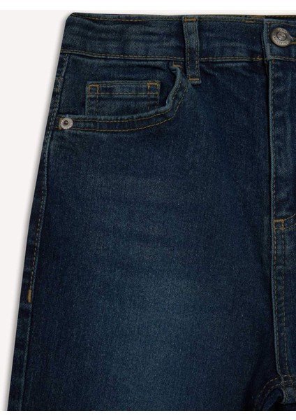 Erkek Çocuk Straight Fit Düz Paça Jean Pantolon F0455A825AU