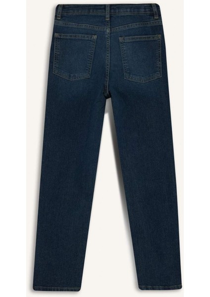 Erkek Çocuk Straight Fit Düz Paça Jean Pantolon F0455A825AU