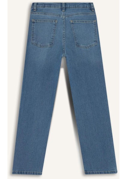 Erkek Çocuk Straight Fit Düz Paça Jean Pantolon F0455A825AU