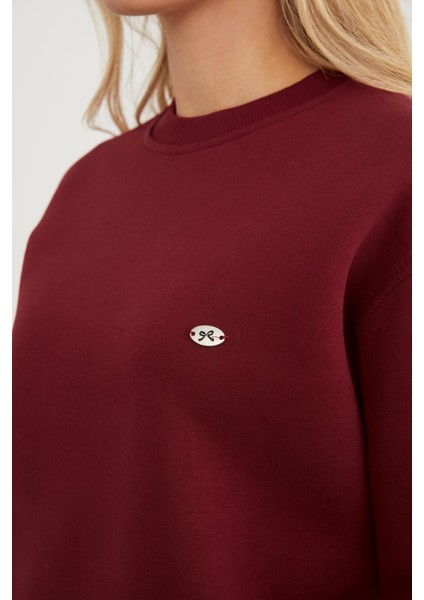 3 Iplik Metal Aksesuar Detaylı Sweatshirt fırsatları