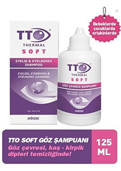 Thermal Soft Göz Çevresi Şampuanı 125 ml fiyatları