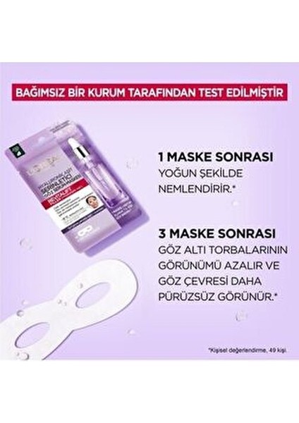 Revitalift Filler Göz Serum-Maskesi 1 Adet Göz Altı Torbalarını Azaltıcı Etki modelleri