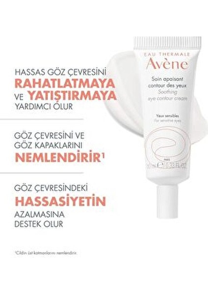 Göz Çevresi Kremi 10 ml Hassas Gözler için Yatıştırıcı ve Nemlendirici Formül fiyatları