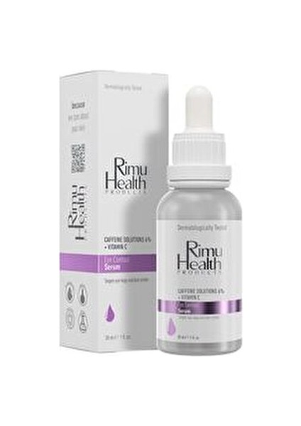 Göz Altı Bakım Serumu 30 ml Avokado Ekstraktı ve Hyaluronik Asit ile Zenginleştirilmiş