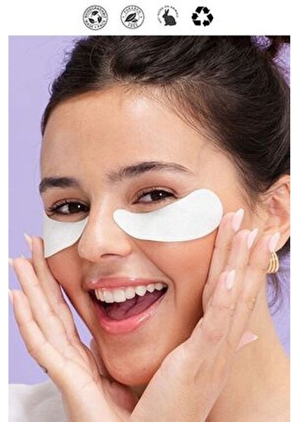 Kolajen Göz Altı Maskesi 3 Adet Aydınlatıcı Etki 30 Dakika Kullanım Süresi