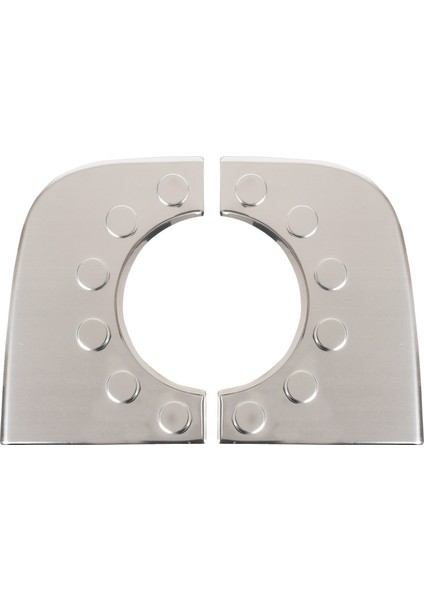 Mercedes Sprinter W906 Uyumlu 2006-2018 Krom Arka Amblem Çerçevesi 2 Parça Paslanmaz Çelik modelleri