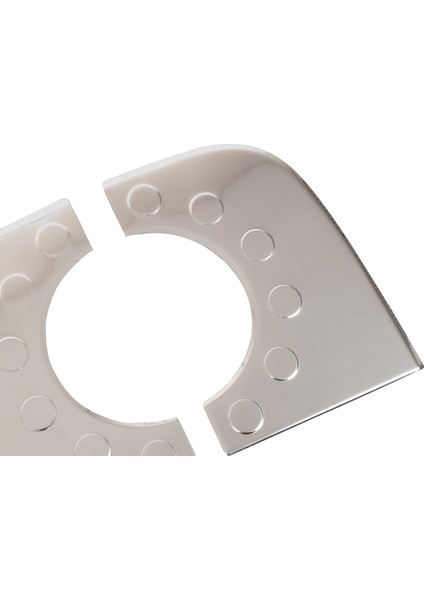 Mercedes Sprinter W906 Uyumlu 2006-2018 Krom Arka Amblem Çerçevesi 2 Parça Paslanmaz Çelik