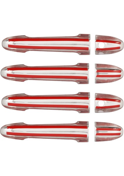 Volkswagen Crafter Uyumlu 2012-2017 Krom Kapı Kolu 4 Kapı Paslanmaz Çelik