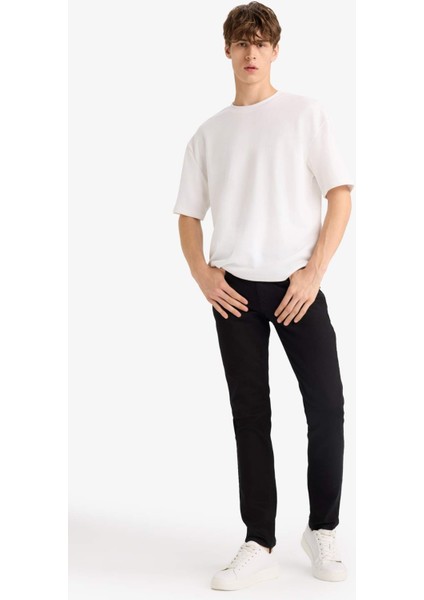 Pedro Slim Fit Dar Kalıp Normal Bel Dar Paça Jean Pantolon S2711AZ25AU