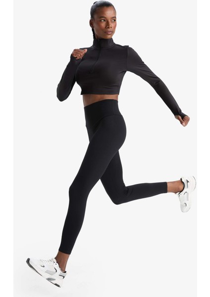 Fit Yüksek Bel Beli Saran Toparlayıcı Esnek Premium Sporcu Tayt