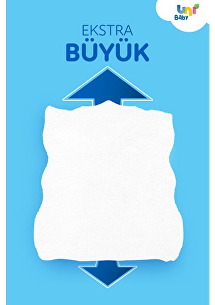 XXL Vücut Temizleme Havlusu 5'li 250 Yaprak Hipoalerjenik Dermatolojik Testli