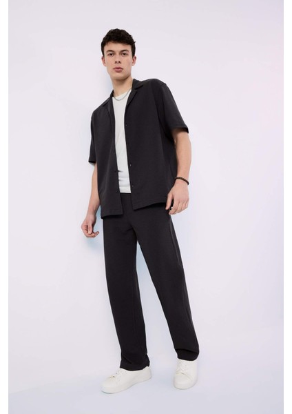 Bol Rahat Kesim Wide Leg Üç Cepli Geniş Paça Yazlık Pantolon F3147AX25SP