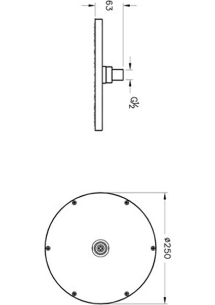 Geniş Alanlı Su Başlığı, Rahat Duş Deneyimi Için Tasarlandı fırsatları