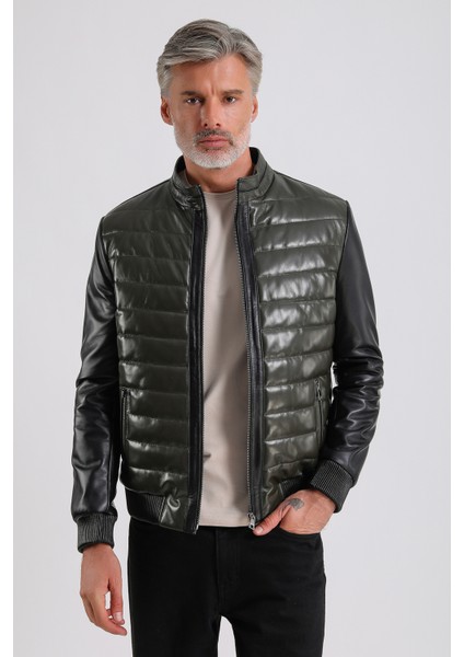 Yamal Erkek Hakiki Şişme Deri Mont fiyatları