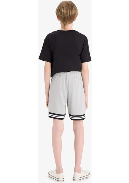 Erkek Çocuk Beli Lastikli Şort