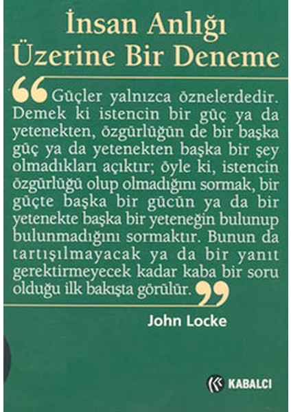 Insan Anlığı Üzerine Bir Deneme