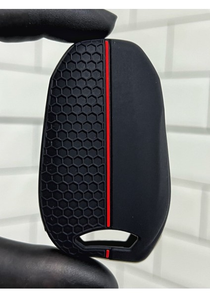 Citroen C3 C4 Cactus C4 Picasso C3 Aircross C5 Aircross Jumpy Petek Desenli Silikon Anahtar Kılıfı fırsatları