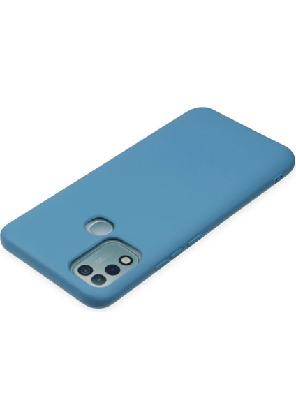 Zengezur Newface Infinix Hot 10 Play Kılıf Nano Içi Kadife Silikon - Mavi indirimleri