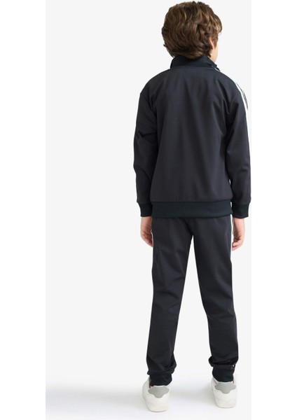 Erkek Çocuk 2'li Takım Fermuarlı Hırka Eşofman Altı D2042A825AU
