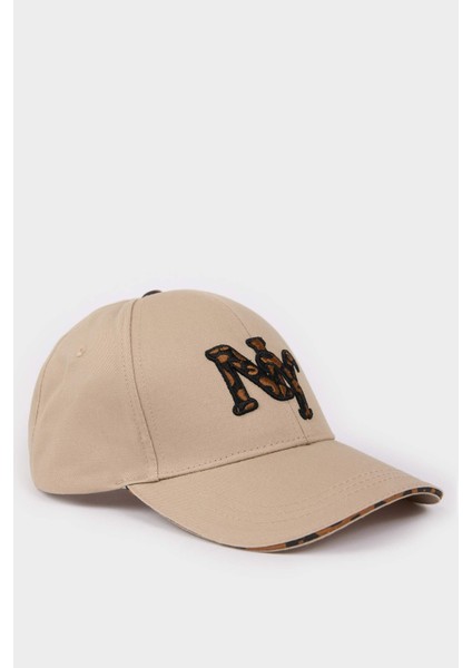 Kadın Pamuklu Cap Şapka F3607AXNS