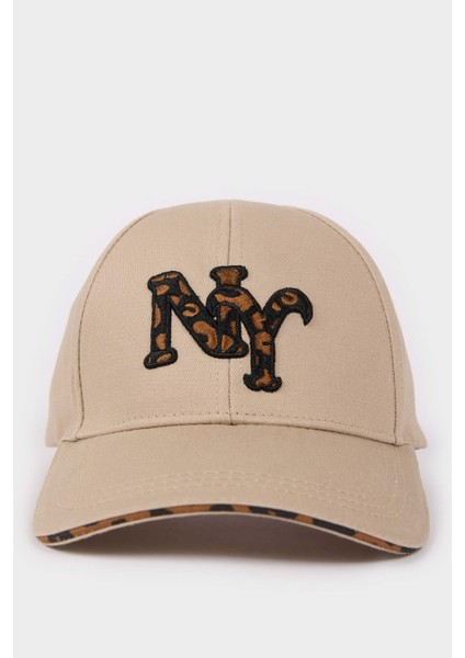 Kadın Pamuklu Cap Şapka F3607AXNS