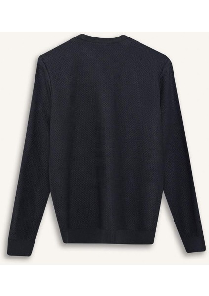 Standart Fit Bisiklet Yaka Triko Kazak C9618AX25AU