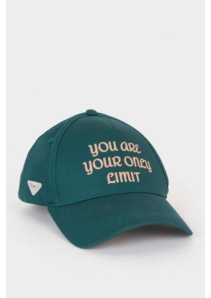 Kadın Pamuklu Cap Şapka F3600AXNS