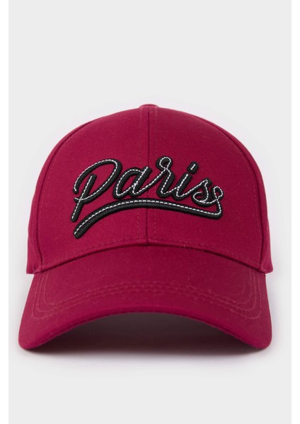 Kadın Pamuklu Cap Şapka F3608AXNS