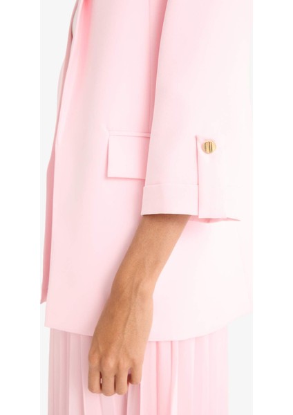 Regular Cepli Apoletli Blazer Ceket F3694AX25SM
