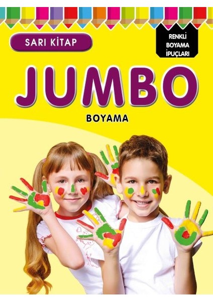 Jumbo Boyama Sarı Kitap