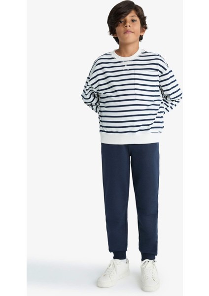 Erkek Çocuk Beli Lastikli Jogger Eşofman Altı E7338A825AU