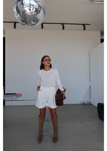 Beli Lastikli Yandan Cepli Şort fiyatları