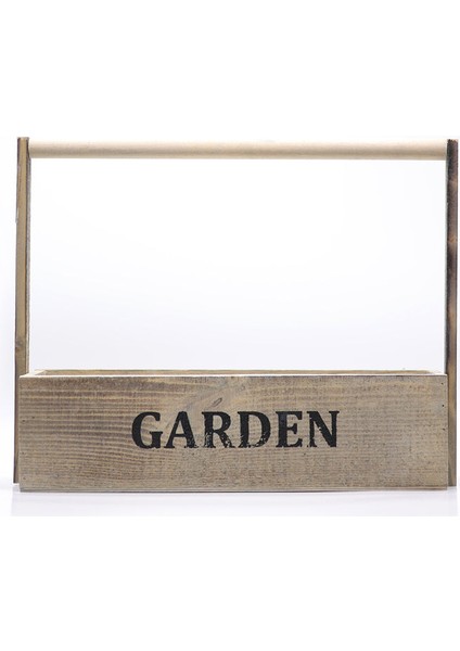 Dikdörtgen Ahşap Saksı