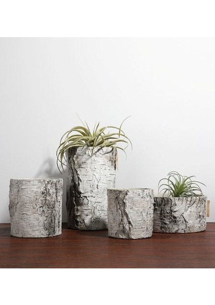 Huş Saksı Büyük Boy Gri fiyatları