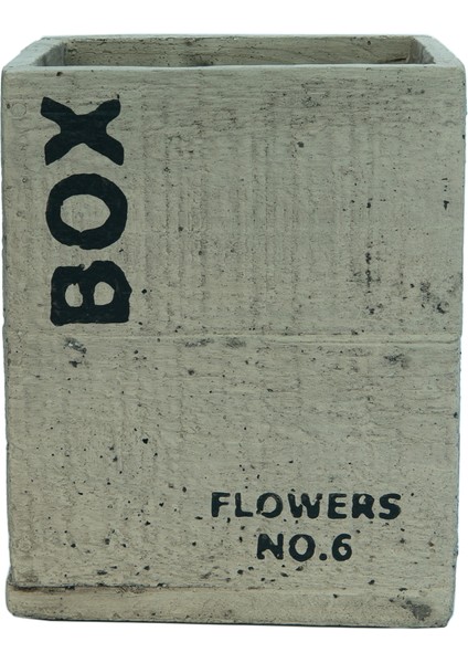 Clota Saksı 3 Kahverengi